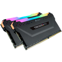 DDR4, 4000MHZ 16GB 2X8GB DIMM, UNBUFFERED, 18-22-22-42, XMP 2.0, VENGEANCE RGB RT HEATSPREADER, RGB