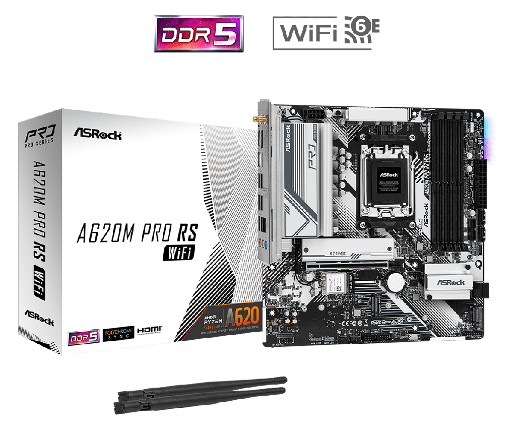 PLACA ASROCK A620M PRO RS WIFI