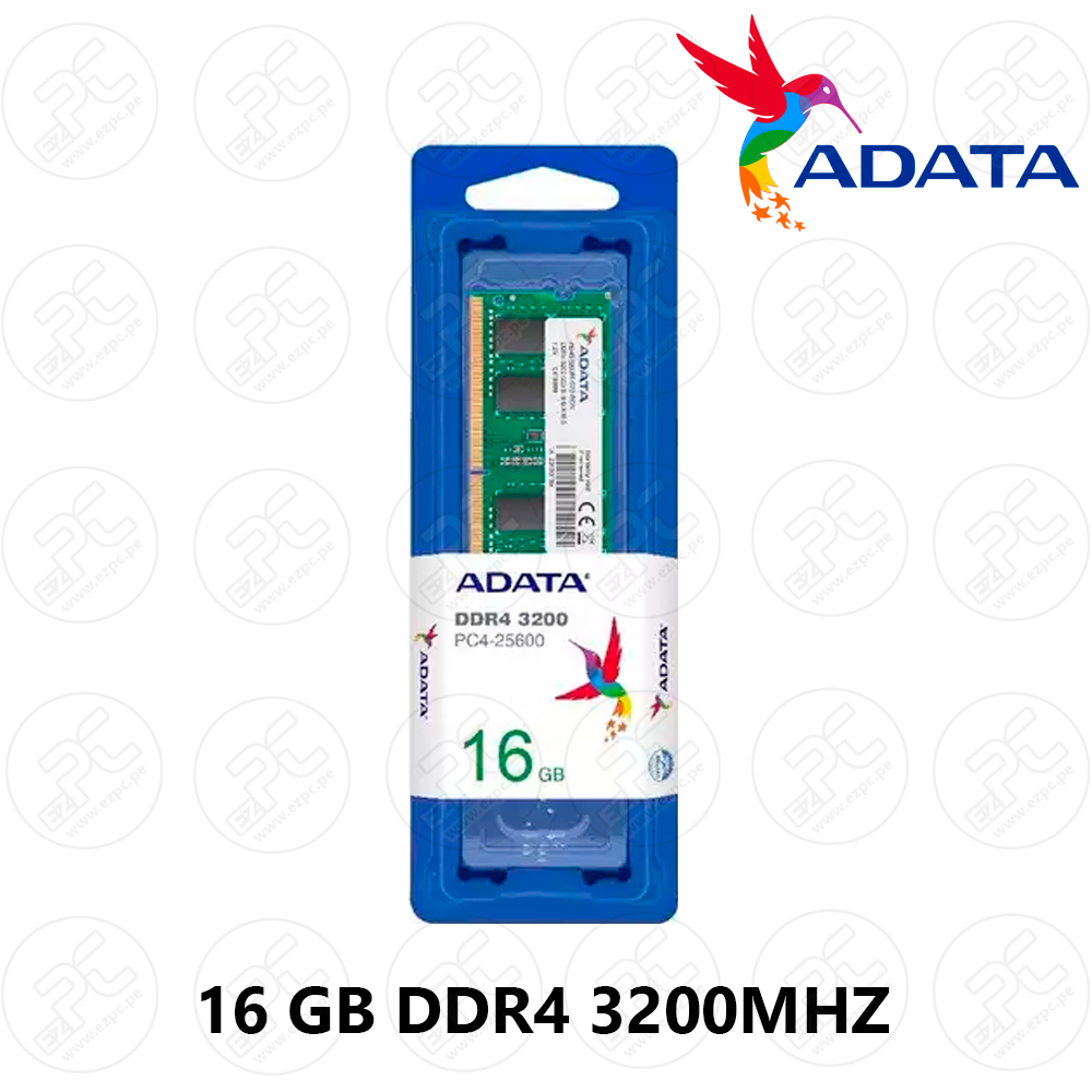 ADATA MEMORIA RAM UDIMM DDR4 3200MHZ 16GB (PC)