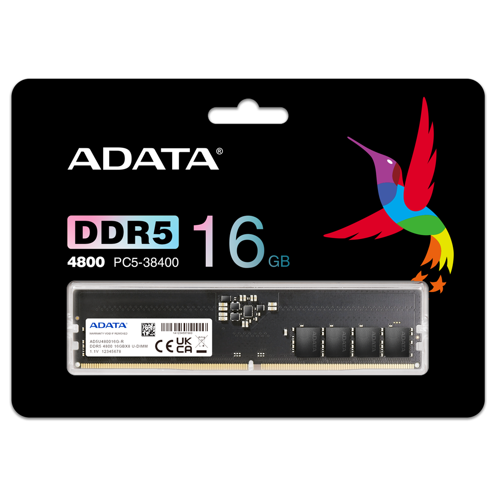 MEMORIA RAM - UDIMM DDR5  - ADATA PREMIER - DDR5 4800MHZ 16GB (PC)