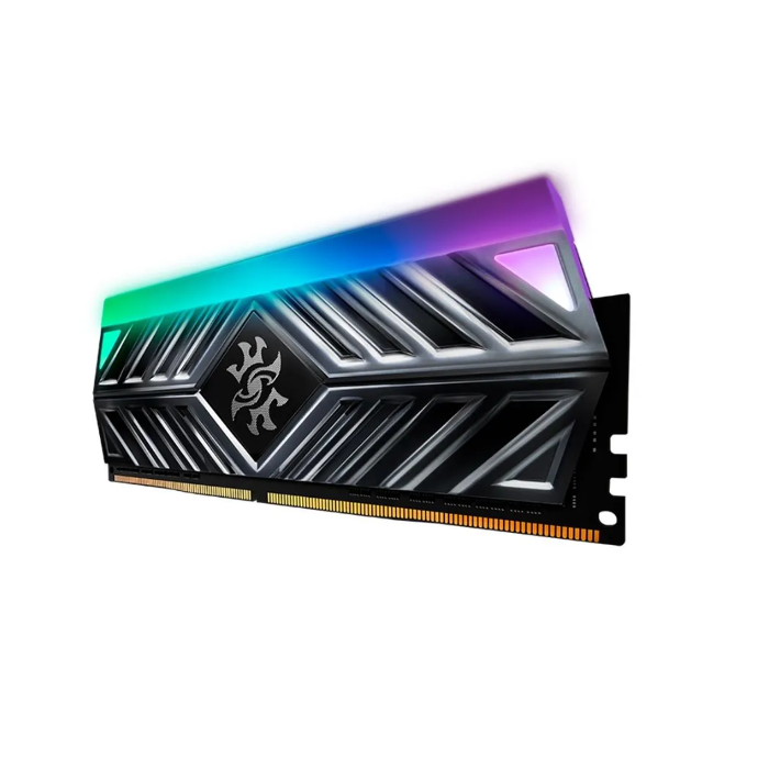 MEMORIA RAM - UDIMM DDR4 - ADATA XPG - D41 TUNGSTEN GREY RGB -  8GB - 3200 MHZ