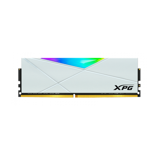[COAADVAX4U320016G16A-SW50] MEMORIA RAM -  UDIMM  DDR4  - ADATA XPG - D50  BLANCA RGB - 16GB - 3200 MHZ