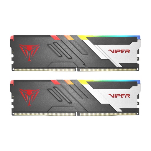 [COAPTVPVVR564G520C40K] KIT MEMORIA RAM PATRIOT VIPER VENOM DDR5 64G (32GB X 2), 5200MHZ, CL40, RGB.
