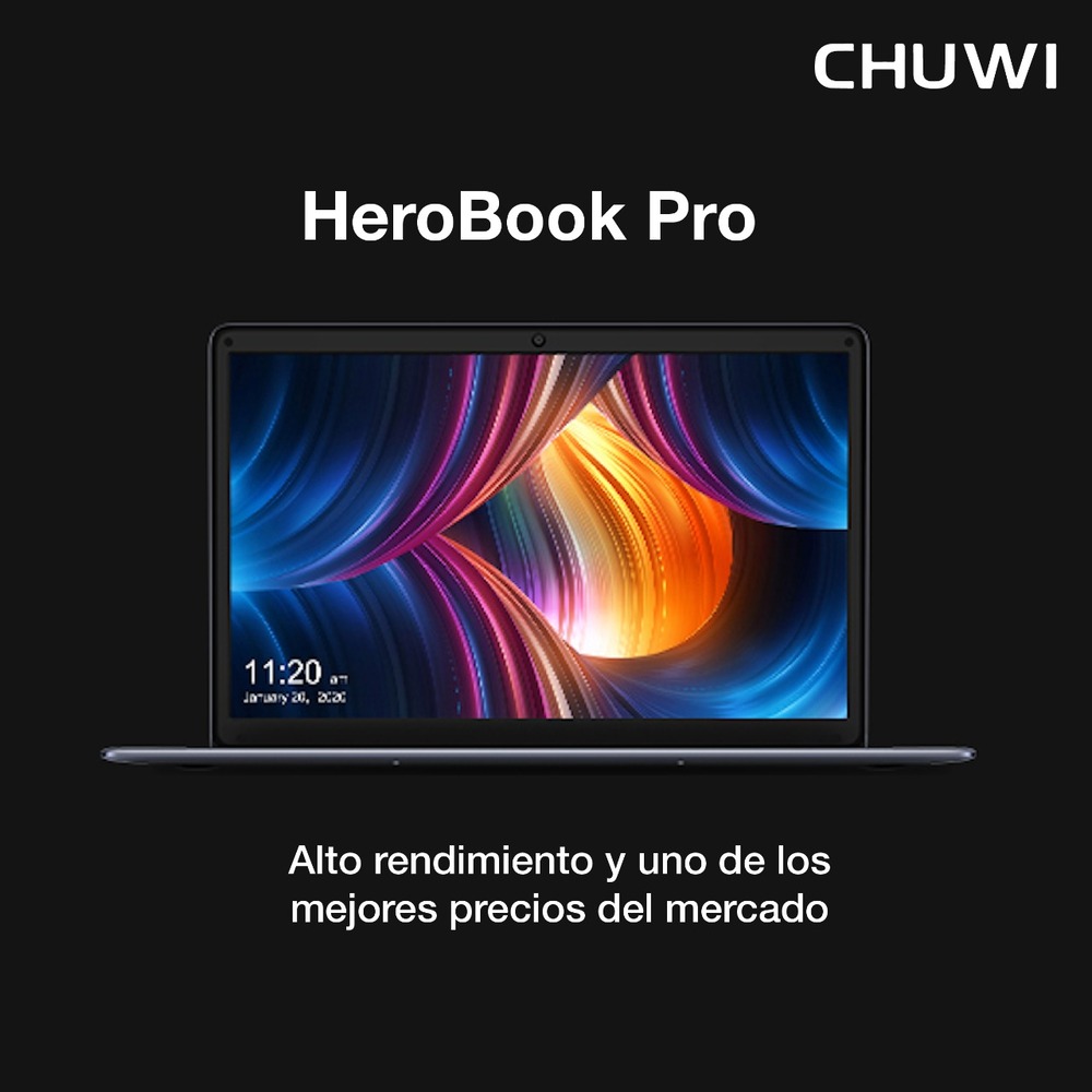 HEROBOOK PRO 14.1&quot; 1920*1080, INTEL N4000, 8GB+256GB, WINDOWS 10 HOME