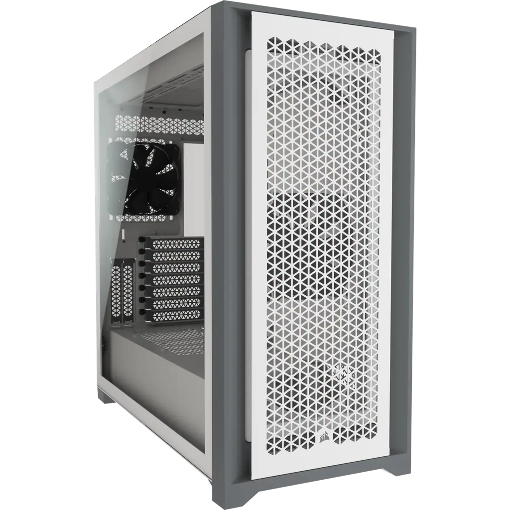 5000D AIRFLOW, TG, WHITE