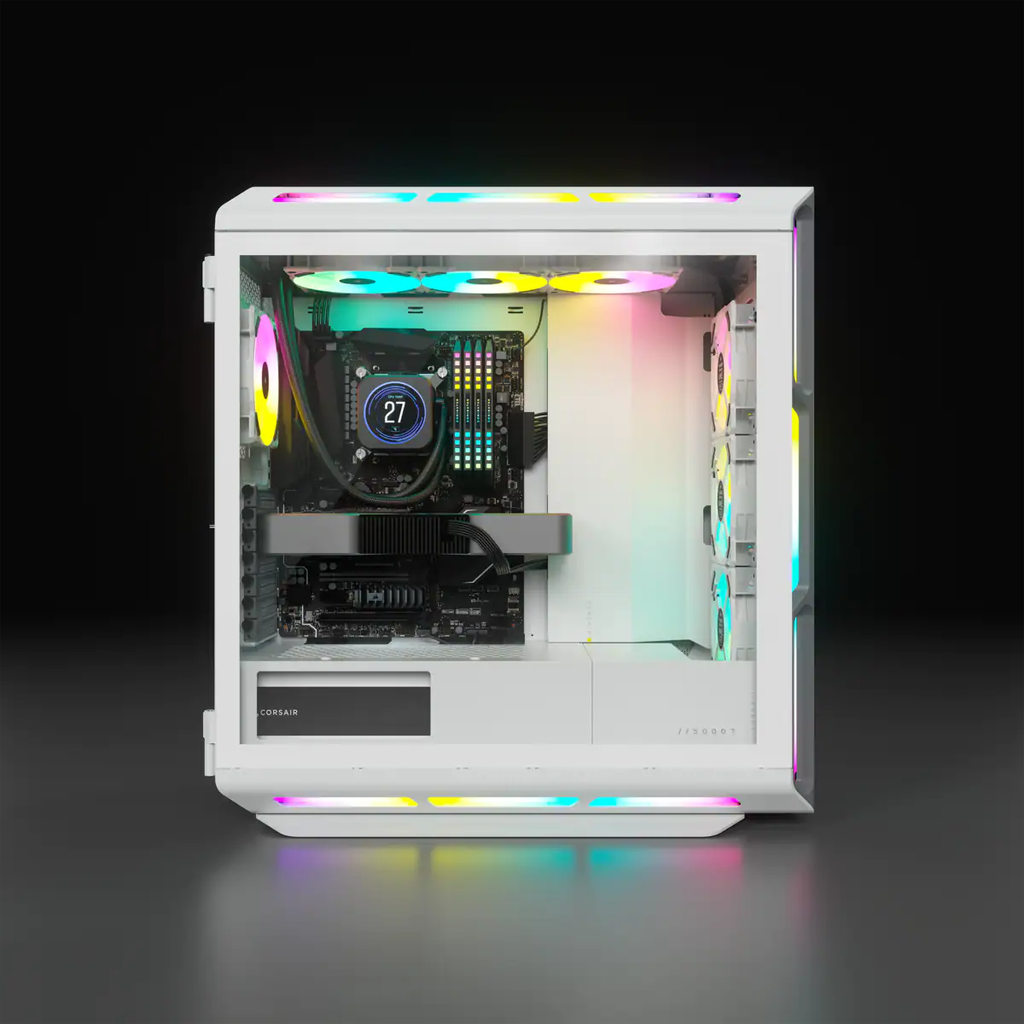 ICUE 5000T RGB TG, WHITE