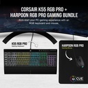 K55 PRO + HARPOON PRO RGB COMBO