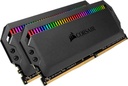 DDR4, 3600MHZ 16GB 2X8GB DIMM, UNBUFFERED, 18-22-22-42, XMP 2.0, DOMINATOR PLATINUM RGB BLACK HEATSP