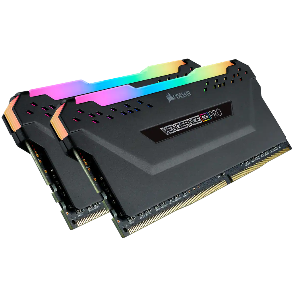 DDR4, 4000MHZ 16GB 2X8GB DIMM, UNBUFFERED, 18-22-22-42, XMP 2.0, VENGEANCE RGB RT HEATSPREADER, RGB