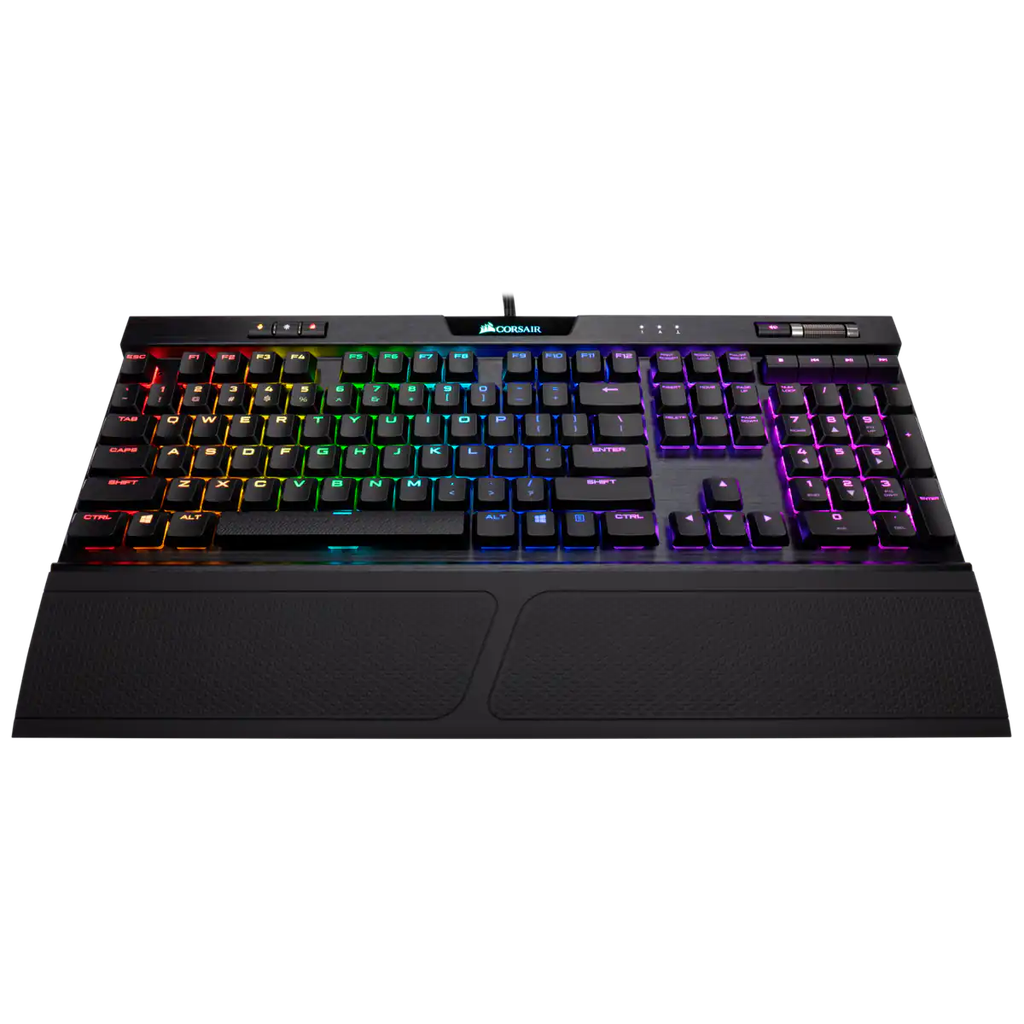 CORSAIR K70 RGB MK.2 LP MECHANICAL GAMING KEYBOARD, BACKLIT RGB LED, CHERRY MX LOW PROFILE SPEED