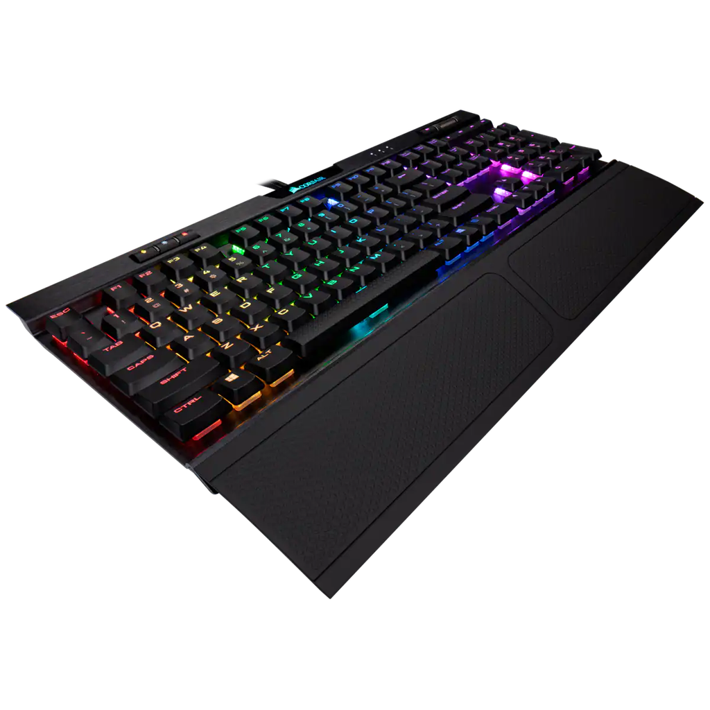 CORSAIR K70 RGB MK.2 LP MECHANICAL GAMING KEYBOARD, BACKLIT RGB LED, CHERRY MX LOW PROFILE SPEED