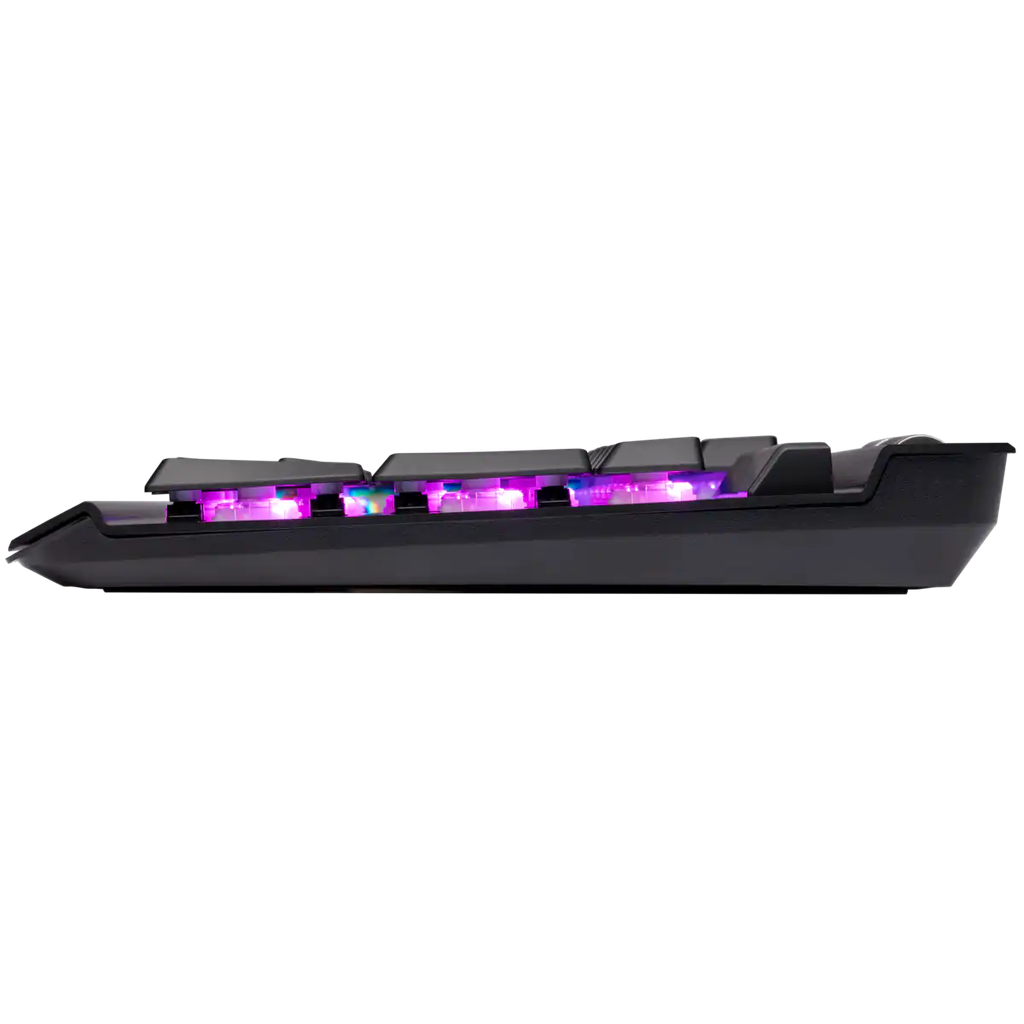 CORSAIR K70 RGB MK.2 LP MECHANICAL GAMING KEYBOARD, BACKLIT RGB LED, CHERRY MX LOW PROFILE SPEED