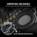 CORSAIR HS65 SURROUND GAMING HEADSET, CARBON