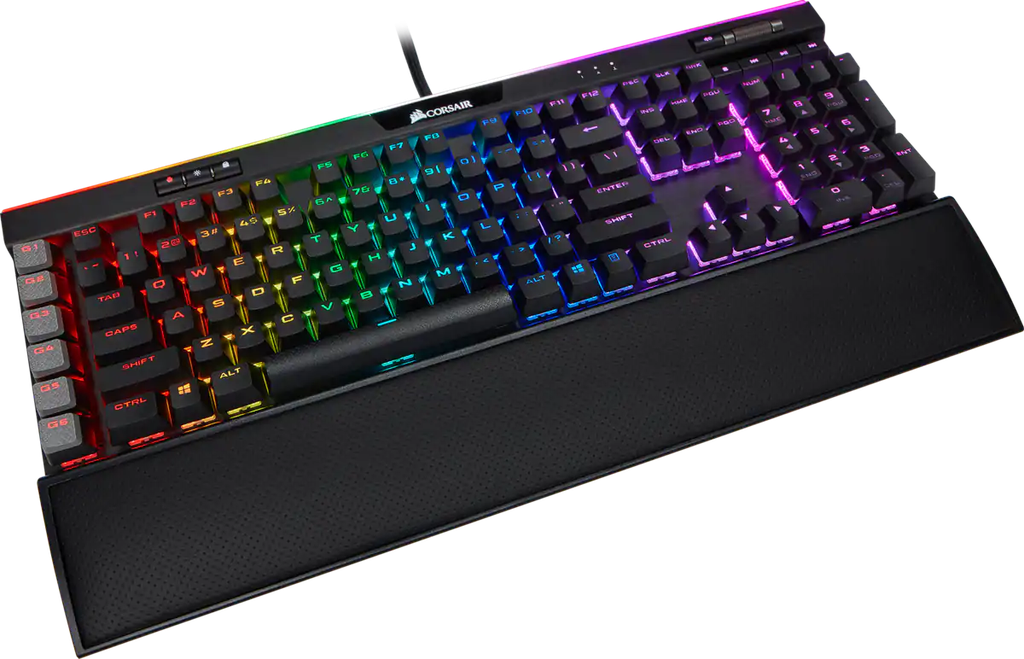 CORSAIR GAMING K95 PLATINUM XT RGB MECHANICAL GAMING KEYBOARD, BACKLIT MULTICOLOR LED, CHERRY MX SPE