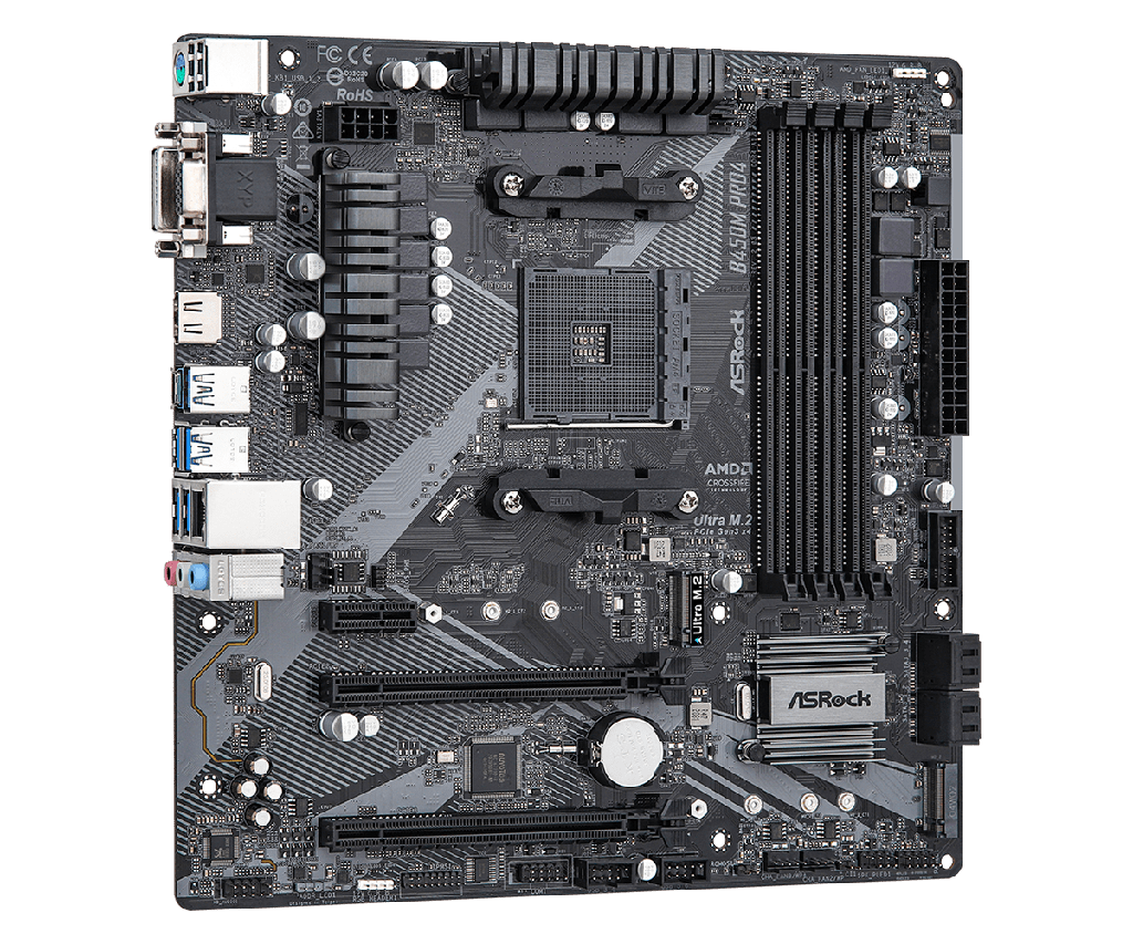 PLACA ASROCK B450M PRO4  R2.0