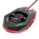 MOUSE GAMING PATRIOT VIPER V530 LED, C/ CABLE USB, 4000 DPI, 7 BT