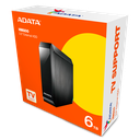 DISCO DURO EXTERNO HM800 - 6TB -  - USB3.2 - ANTIGOLPES - AHM800-6TU32G1-CUSBK - NEGRO
