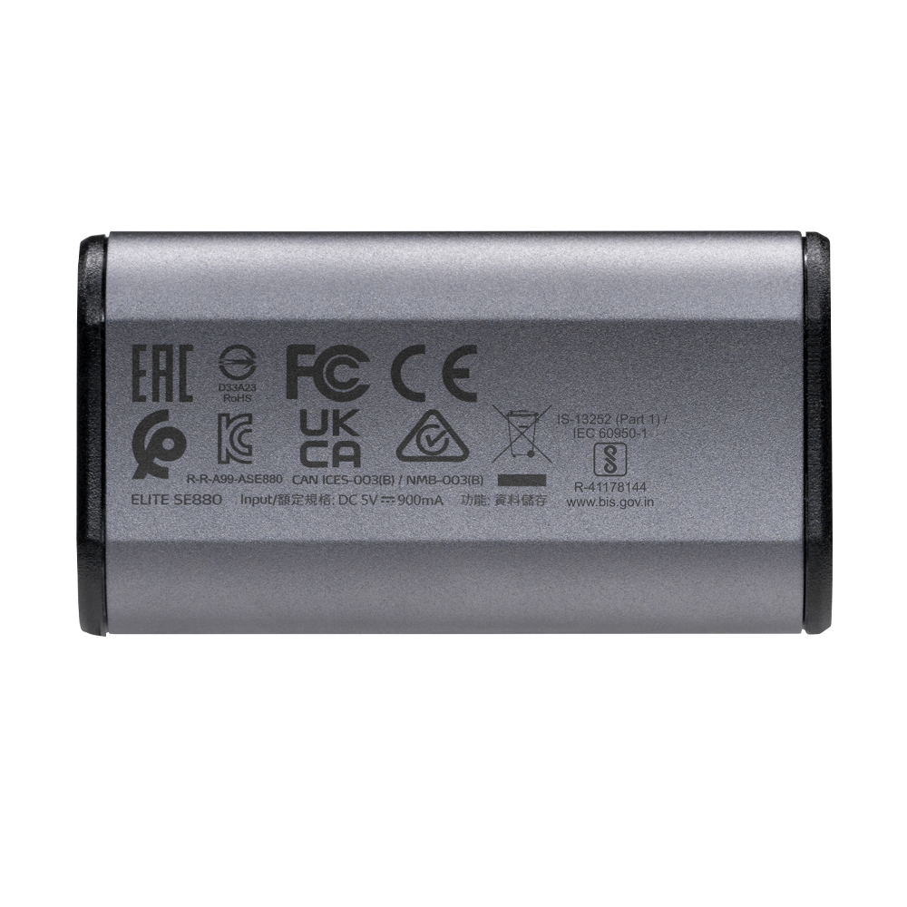 ALMACENAMINTO SOLIDO EXTERNO  - SSD  - ADATA -  ELITE SE880 - 2TB -USB 3.2