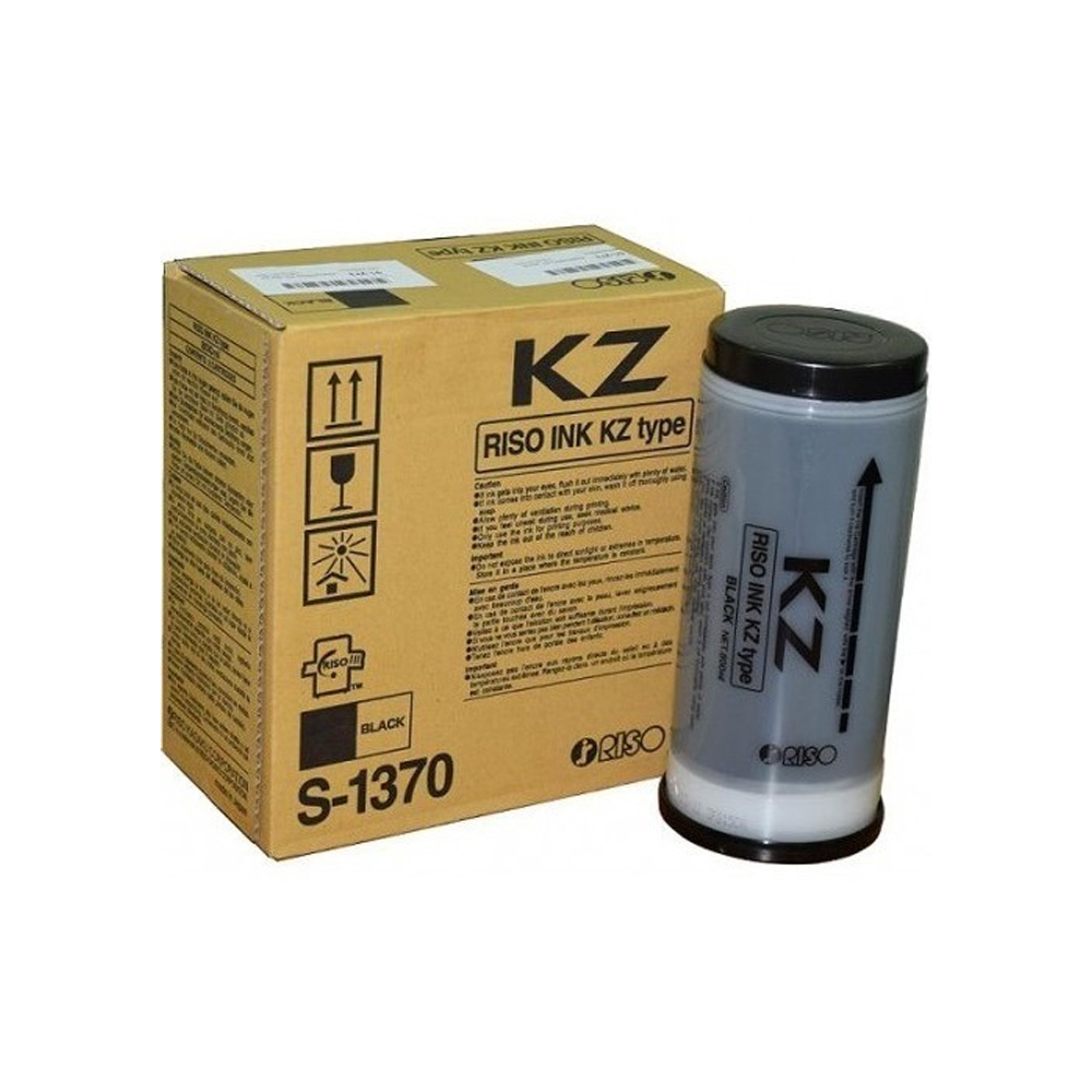 TINTA NEGRA S-1370 RISO (KZ30)