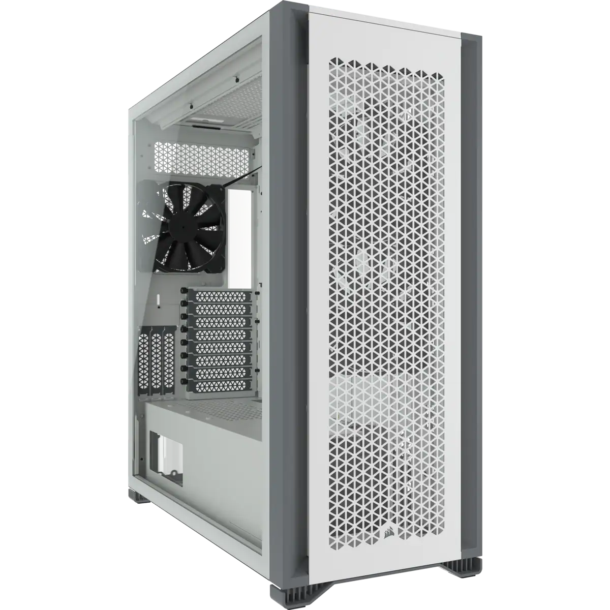 [COACRVCC-9011219-WW] CASE FULL TOWER CORSAIR 7000D AIRFLOW, WHITE, S/FUENTE, VIDRIO TEMPLADO, 3 FAN-140.