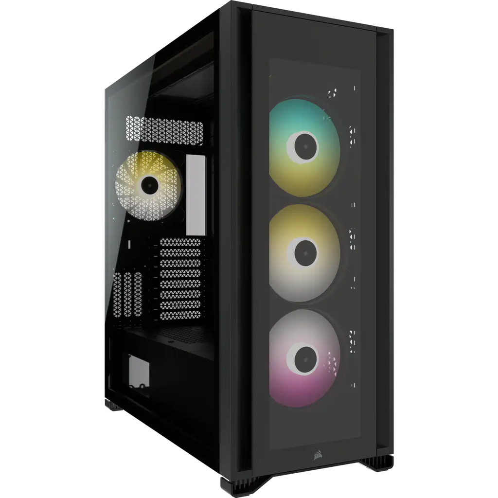 ICUE 7000X RGB TG, BLACK