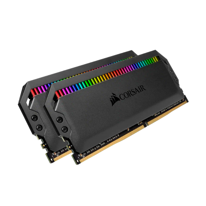 KIT MEMORIA RAM DOMINATOR PLATINUM RGB BLACK HEATS (DDR4, 3466MHZ 32GB 2X16GB DIMM, UNBUFFERED, 16-18-18-36, XMP 2.0)