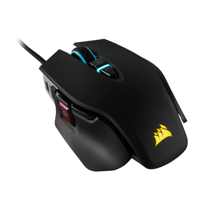 [COACRVCH-9309011-NA] MOUSE GAMING CORSAIR M65 RGB ELITE BLACK, 18 000 DPI, 9 BTN PROGRAMABLE, NEGRO, USB.