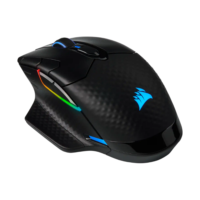 [COACRVCH-9315411-NA] MOUSE GAMING CORSAIR DARK CORE PRO RGB, WIRELESS, 18000 DPI, 8 BTN PROGRAMABLE, NEGRO.