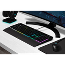KIT GAMING CORSAIR TECLADO K55 PRO RGB + MOUS KATAR PRO, USB, BLACK.
