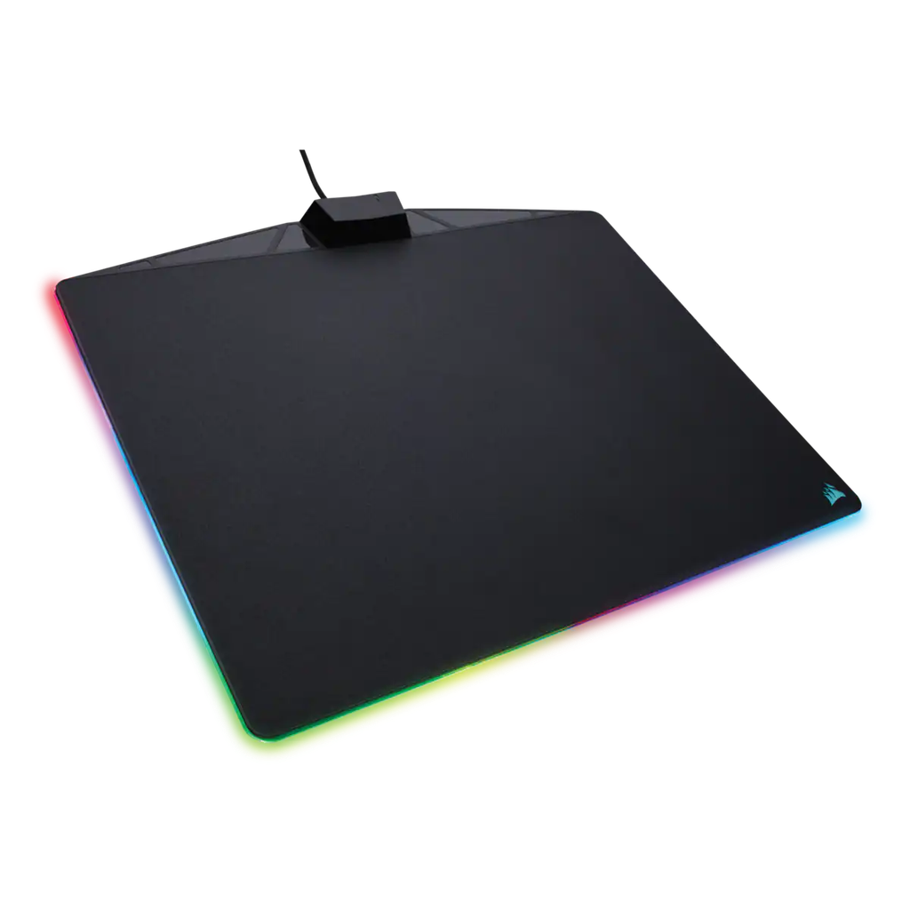 MOUSE PAD GAMING CORSAIR MM800 RGB POLARIS, 26.00 X 35.00 CM, 5 MM, NEGRO, USB.