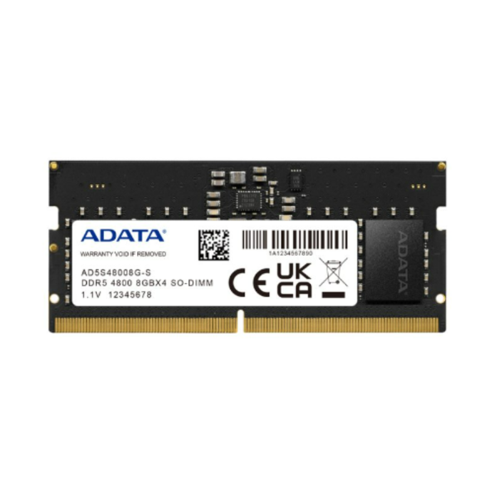 ADATA MEMORIA RAM SODIMM DDR5 4800MHZ 8GB (PORTATIL)