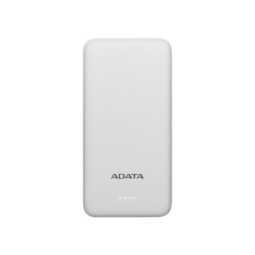 BATERIA PORTATIL - POWER BANK - ADATA - T10000 BLANCO - 10000 MHA