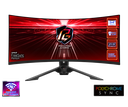 MONITOR GAMING CURVO ASROCK PG34WQ15R3A PHANTOM 34&quot; VA-WQHD (3440X1440) 1500R, 165HZ, 1MS, WIFI, RGB