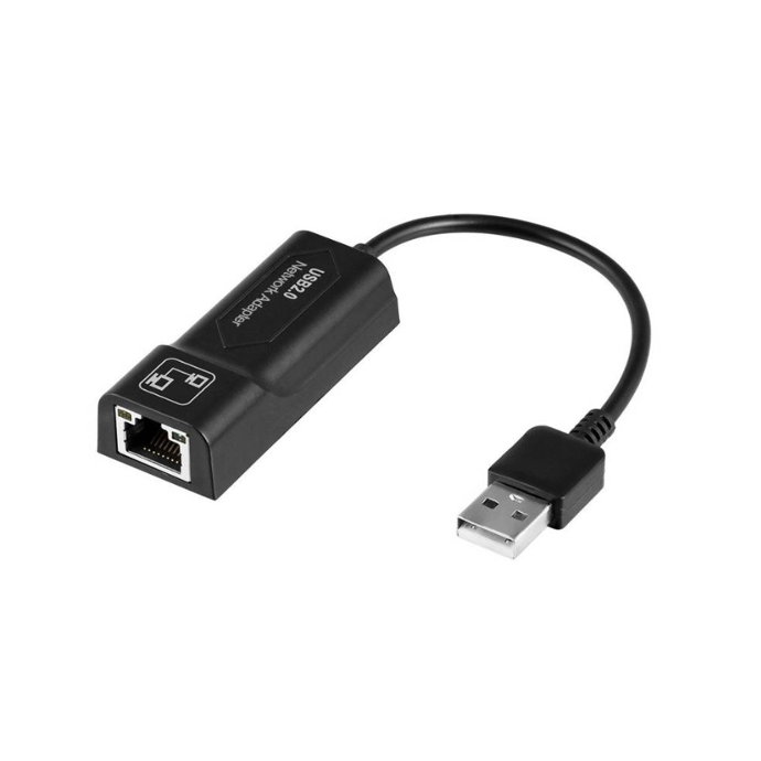 ADAPTADOR DE CABLE ARGOMTECH USB 2.0 A RJ45 DE 100MBPS.