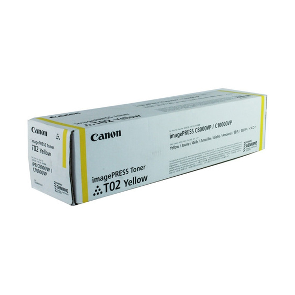 TONER CANON T02 YELLOW