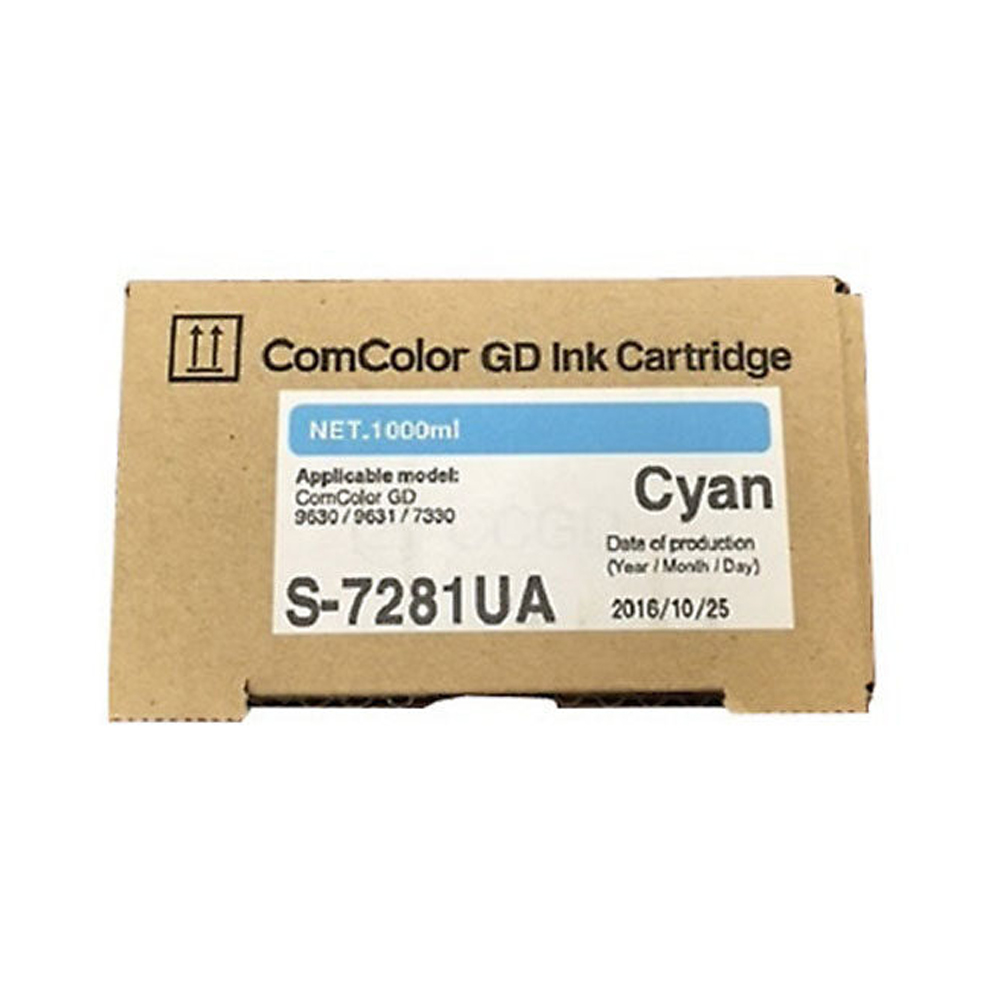 [PDIRIVS-7296UA] CARTUCHO TINTA CYAN RISO GD7330/GD9630