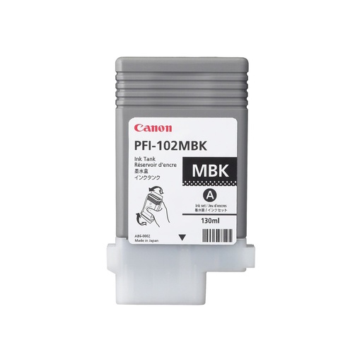 [FAICAV0894B001AA] CARTUCHO DE TINTA CANON PFI-102 MBK