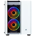 CASE MINI TOWER CORSAIR CRYSTAL 280X RGB WHITE, S/ FUENTE, VIDRIO TEMPLADO, MINI-ITX | MICROATX.