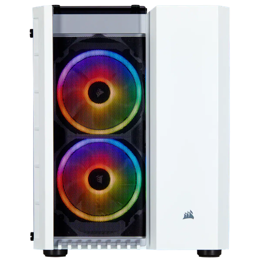 [COACRVCC-9011137-WW] CASE MINI TOWER CORSAIR CRYSTAL 280X RGB WHITE, S/ FUENTE, VIDRIO TEMPLADO, MINI-ITX | MICROATX.