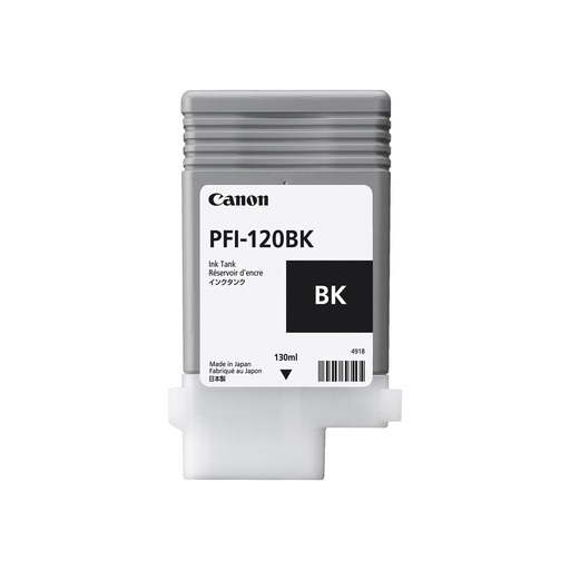 [FAICAV2885C001AA] TANQUE DE TINTA CANON PFI-120 BK, 130ML.