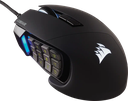 CORSAIR GAMING SCIMITAR ELITE RGB MOBA/MMO GAMING MOUSE 18000 DPI, BLACK, REPLACING CH-9304211