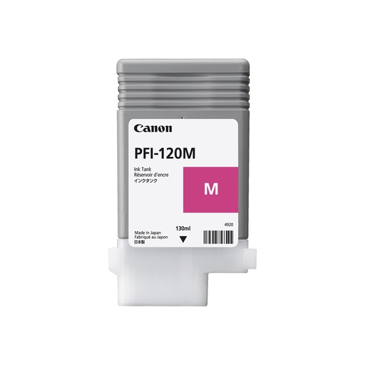 [FAICAV2887C001AA] TANQUE DE TINTA CANON PFI-120 MAGENTA, 130ML.