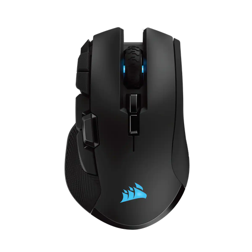 [COACRVCH-9317011-NA] MOUSE GAMING CORSAIR IRONCLAW RGB WIRELESS, 18000 DPI, 10 BTN PROGRAMABLE, NEGRO, BT.