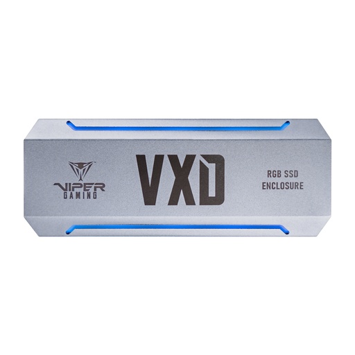 [COAPTVPV860UPRGM] CASE PARA SSD M.2 VXD RGB PCIE RGB VIPER GAMING , 1000 MB/S, 2230/2242/2260/2280, USB 3.2 GEN2.