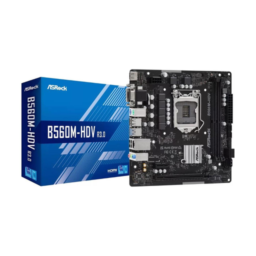 [COAARVB560M-HDVR3.0] PLACA ASROCK B560M-HDV R3.0, INTEL CORE DE 11.Âª Y 10.Âª, 2 DIMM DDR4.