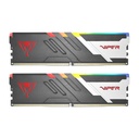 KIT MEMORIA RAM PATRIOT VIPER VENOM DDR5 64G (32GB X 2), 5200MHZ, CL40, RGB.