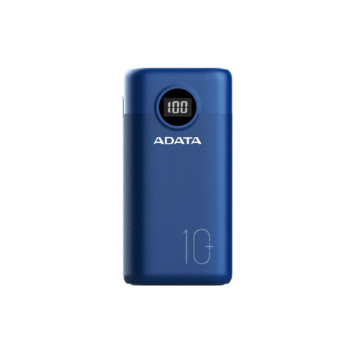 [COAADVAP10000QCD-DGT-CDB] BATERIA PORTATIL - POWER BANK - ADATA -  P10000QCD AZUL -  10000 MHA - ENTRADA TIPO C