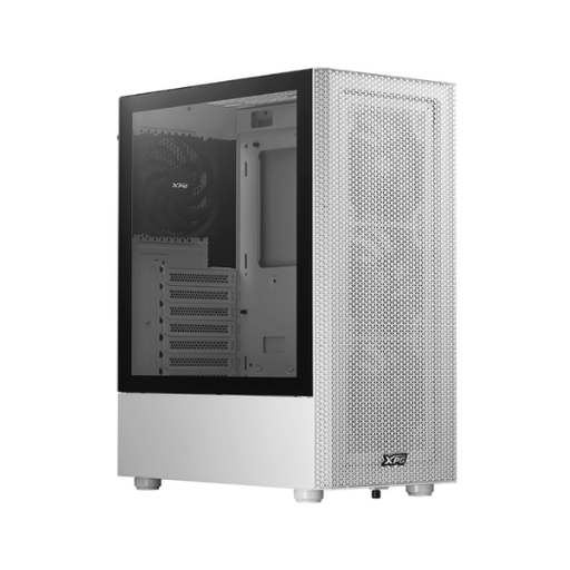 [COAADV75261057] CASE - MID TOWER - ADATA XPG -VALORMESHMT - CRISTAL TEMPLADO -COLOR BLANCO
