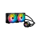 ENFRIADOR LIQUIDO - ADATA XPG -  LEVANTE X 240 - NEGRO ARGB -  COMPATIBLE CON INTEL Y AMD