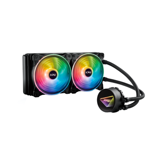 [COAADV75261295] ENFRIADOR LIQUIDO - ADATA XPG -  LEVANTE X 240 - NEGRO ARGB -  COMPATIBLE CON INTEL Y AMD